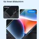 TRANSNOVO 2-Pack Screen Protector Tempered Glass Compatible with Nintendo Switch 2 2025 [9H Hardness], Bubble-Free, Anti-Scratch, HD Clear with Alignment Frame Travel Case Friendly Cover Accessories (3-Pack)