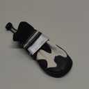 Lukovee Dog Shoes - Waterproof Warm Fleece Lined Dog Booties for Small Medium Large Dogs, Non-Slip Adjustable Dog Boot for Winter Cold Weather (HX,Size 2)