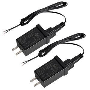 Power Supply 4.5v Led Transformer: 4.5V 1A Replacement Inflatable Adapter - Low Voltage Controller with Power Cord for Christmas Tree Lights - Class 2 Power Supply 120vac 60hz for Seasonal Light-2 PCS