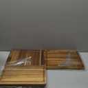 Acacia Wood Cutting Boards Set of 3 for Kitchen, Large Wooden Cutting Board with Juice Groove, Charcuterie Board, Chopping Board for Meat, Cheese, Fruits(17x12, 12x10, 12x7 inch)