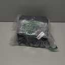 42 Pack Interlocking Desk Drawer Organizer Tray Dividers Plastic Shallow Narrow Drawers Organizers Separators Storage Bins Container for Kitchen Bathroom Makeup Office Vanity Dresser (Black)