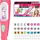 Cling Bling for Girls Hair, 2026 Upgraded Hair Gem Stamper Kit Glitter Bling Gem Stapler Reusable Shining Diamonds Styling Tool for Girls, Women, 1 Pack