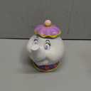 Silver Buffalo Disney Beauty and the Beast Mrs. Potts Teapot 3D Sculpted Ceramic Cookie Snack Candy Jar (Small)