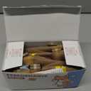 QUMY Dog Shoes for Large Dogs, Medium Dog Boots & Paw Protectors for Winter Snowy Day, Summer Hot Pavement, Water-Resistant in Rainy Weather, Outdoor Walking, Indoor Hardfloors Skid-Resistant Sole (Size 6: 2.6''x3.0''(W*L) (Pack of 4))