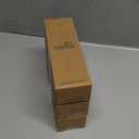 Kitchen Genie Slip Resistant Stainless Steel Manual Can Opener, Sharp Blade for Smooth Edge Cuts, Easily Open Cans, Ergonomic Handles with Easy to Turn Knob, Built-In Bottle Openers, Pitch Black