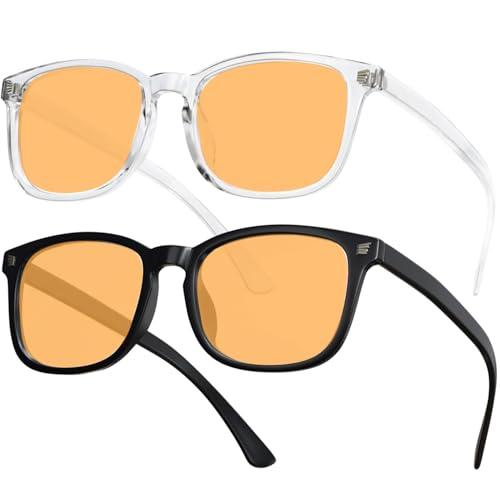 livho High Tech Blue Light Glasses - Advanced 99% Blue Light Blocking Computer Glasses - Anti Eyestrain & UV Glare Protection