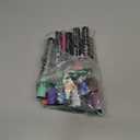 Loddie Doddie Liquid Chalk Markers (24-Pack) - Dust-Free Erasable Pens for Windows, Glass, Chalkboard & Blackboard - 6mm Reversible Bullet & Chisel Tip (1 Count (Pack of 24))