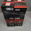 8 x TEKXYZ Reflex Ball with Counter App & Online Community, 2 Difficulty Levels Boxing Ball with Headband, Perfect for Reaction, Agility, Punching Speed, Fight Skill & Hand Eye Coordination Training (Black/Red)