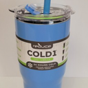 Reduce COLD1 Stainless Steel O' ahu Blue 24oz Cold Tumbler Cup w/ Straw