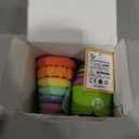 6 in1 Montessori Baby Toys 6-12 MonthsMontessori Toy for Babies 6-12 MonthsIncl 12pc Building Blocks &Silicone Pull String & Sensory Cube & Manhattan Ball& 2 Stacking Toys. Baby Development Toys