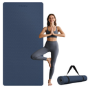 PAIDU Extra Long Wide Yoga Mat （10mm）thick Non-Slip Exercise Mat | Extra large 76"x33" mat, ideal for yoga, Pilates & home gym, with non-slip grip & cushioning for all exercises.