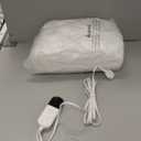 Heated Electric Blanket Twin 62"84", Plush Fast Heating Faux Rabbit Fur Blanket with 8 Heating Levels Auto Shut Off, for Bed & Couch Super Cozy Fuzzy,Fluffy Winter Warming Beige