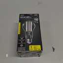 Feit Electric A21 LED Filament Light Bulb, 150W Equivalent, 2605 Lumens, Bright White 3000K, Dimmable, E26 Base, Clear Glass Decorative Vintage Style, 15,000-Hour Lifetime, OM150DM/CL/830/FIL