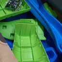 Step2 Rain Showers Splash Pond Water Table, Kids Water and Sand Activity Sensory Playset, Summer Outdoor Toys, 13 Piece Water Toy Accessories, For Toddlers 1.5+ Years Old, Blue & Green