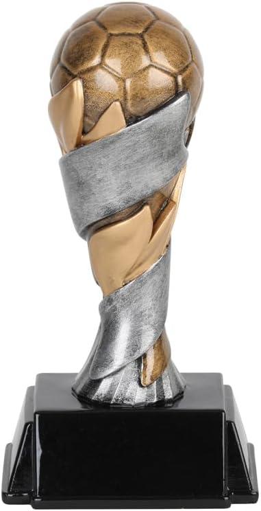 Decade Awards Soccer Trophy, World Class Tower - Soccer Trophy - Engraved Plate on Request (6 or 8 Inch Tall)