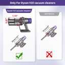 Upgraded Dust Bin Replacement Compatible With Dyson V10 SV12 Animal and Absolute Models Only,NOT For V7 V8 V11 V12 V15, Canister Bin for Part No.969509-01 with 1 HEPA Filter