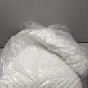 HOMELAB Adjustable Shredded Memory Foam Pillow Queen Size, Cooling Bed Pillow for Sleeping with Removable Cover, Medium Pillow for Side Stomach & Back Sleepers, 1 Pack 20"x28" (White)