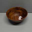 AIDEA Acacia Wood Serving Bowl for Fruits or Salads, 11" Diameter x 4.5" Height, Wooden Single Salad Bowl