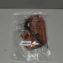 Karlery Men Women Long Straight Orange Ginger Mullet Wig 70s 80s Heavy Metal Rocker Punk Wig for Cosplay Event Costume Halloween Party