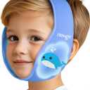NEWGO Tonsillectomy Ice Pack for Kids, Wisdom Teeth Ice Pack Head Wrap for Kids Tonsil Recovery, Cavities, Tooth Extraction Pain Relief - Blue