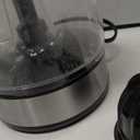 Elite Gourmet ETS623 BPA-Free 40-Watt Electric Citrus Juicer, Compact, Large Volume, Pulp Control, Oranges, Lemons, Limes, Grapefruits with Easy Pour Spout, 24oz, Black/Stainless Steel