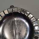 Stainless Steel Empanada Ravioli Maker Press, AUAM Dumpling Pierogi Mold - Wonton Mould, Easy-tool for Dumpling Wrapper Dough Stamp Cutter Pastry Pie Making (Extra Large 6 inch) (Gray)