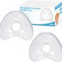 2 Pack Replacement Nasal Cushion for ResMed Airfit N20, Medium, Compatiable with Orignal Airfit N20 Frame & Elbow, Replacement Nasal CPAP Mask Cushion, Soft & Durable