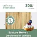 Culinary Elements, Skewers Bamboo 4 Inch, 300 Count