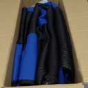 Skechers Car Seat Covers,Leather Seat Covers with GOGA Mat Technology,Waterproof Car Seat Covers Full Sets,Airbag Compatible,Comfort Universal Fit for Most Cars,Vans,Trucks,SUVs,Blue