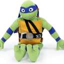 Jay Franco Nickelodeon Teenage Mutant Ninja Turtles Leonardo Plush Pillow Buddy - Super Soft Stuffed Character Pillow - Polyester Microfiber, 26 Inches