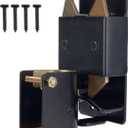 HILLMASTER Heavy Duty 2 Way Farm Gate Latch, Two Way Fence Gate Latch for Metal Gates Livestock Cattle Gate Latches Gate Hardware for Horse Corrals, Ranches