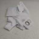 No. 918 Emily Sheer Voile Grommet Sliding Patio Door Curtain Panel, 100" x 84", White