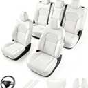 AOMSAZTO Custom Fit Seat Cover for Tesla Model 3 2024-2025(Not Performance)