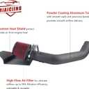 Cold Air Intake Kit with Heat Shield for BMW 335i F30/435i F32/M235i F22/M2 F87 N55 3.0T, Increases Horsepower & Torque, More Aggressive and Sporty Induction Sound