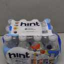 Hint Fruit-Infused Bottled Water, 4-Flavor White Variety Pack - Sugar Free Flavored Water with Zero Calories, Naturally Flavored, and No Artificial Sweeteners - 16 Fl Oz (Pack of 12) Best By: 11OCT25