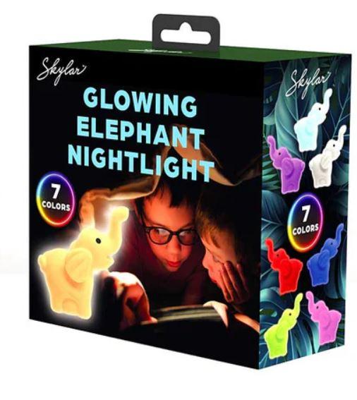 Skylar Glowing Elephant Nightlight