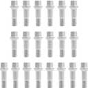 Set of 20, 0009905307 14mm x 1.5 Wheel Lug Bolt OE Factory Wheel Compatible with Mercedes W220 W204 W164 W251