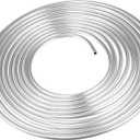 5/16" Car Brake Line Tubing 25ft Tubing Coil for Hydraulic Braking Systems and Transmission System Silver Tone Auto Replacement Parts