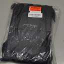 10 Pcs For You Kraft Paper Gift Bags with Transparent Window – 10"x7"x5" Elegant, Reusable Black Window Gift Bags for Christmas, Birthdays, Weddings, Holidays, Small Bouquet, Bridal, and Special Occasions