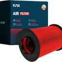 KAX Premium Engine Air Filter, CA11114 Replacement for Ford Escape 2013-2019, Focus 2012-2018, Transit Connect 2014-2016, MKC 2015-2019