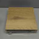 Fun Memories Floating Shelves for Wall - 10" x 10" Wood Shelf with Invisible Bracke