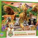 MasterPieces  100 Piece Jigsaw Puzzle for Kid 6+ Years, Wildlife of The National Parks, Educational and Fun Game, Gift Idea for Children, 19" x 14"