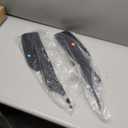 WFLNHB 2PCS Front Bumper Fog Light Cover Grilles Replacement for Honda Accord 2016-2017 Fog Light Bezels Driver and Passenger Side