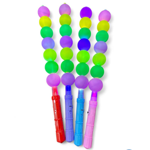 Purple/Green/Gold Led Ball Wand
