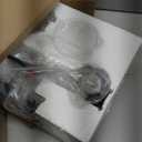 Zarbitta 2-Light Bathroom Light Fixtures, Black Modern Vanity Lights with Clear Glass Shade, Bathroom Wall Lamp for Mirror Kitchen Living Room Hallway Cabinet Porch