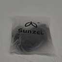 Sunzel No Front Seam High Waist Biker Shorts for Women, Squat Proof Yoga Workout Gym Bike Shorts (Medium, Black)
