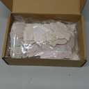 Hanaive 136 Pcs Chenille Letter Patches Self Adhesive Stickers for DIY Cute Smile Face Heart Rainbow Patches for Clothing Backpacks Bags Jackets Hat Decoration(Floral Style,Pale Yellow Color)