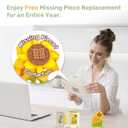 PieceRelax Flower Bouquet Building Decoration Set - Artificial Flowers Mini Bricks Potted Violet - Home Accessories or Best Gift Valentine Dcor for Him and Her Botanical for Adults [KZ1029]