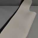 Bosap Toilet Rugs U Shaped Bathroom Rug, Machine Washable Non Slip Quick Dry Super Absorbent Ultra Thin Toilet Mats for Bathroom Toilet, White, 1'8"x2'(20x24inch)