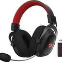 Redragon H510 PRO 3-Mode RGB Gaming Headset - 7.1 Surround Sound - 53MM Audio Drivers in Memory Foam Ear Pads w/Durable Fabric Cover- Multi Platforms Headphone - USB Powered for PC/PS4/NS